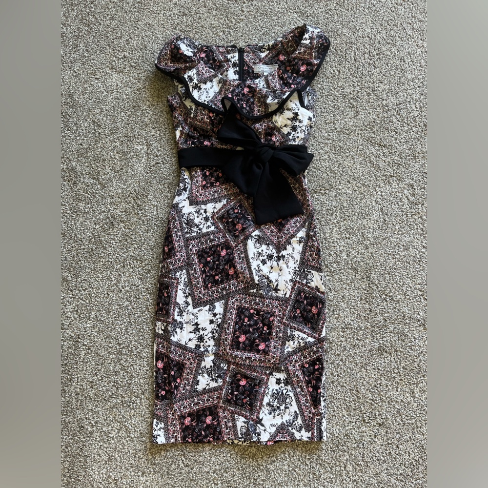Victorian Print Designer dress